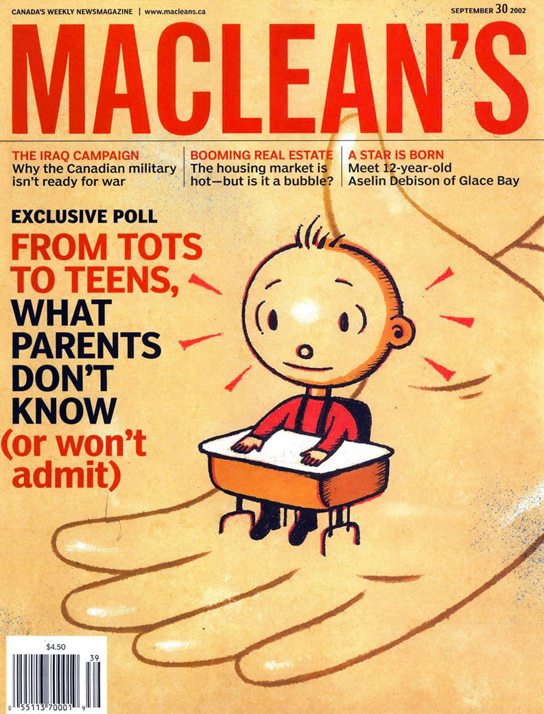 Maclean’s Magazine 2002-09-30 front cover
